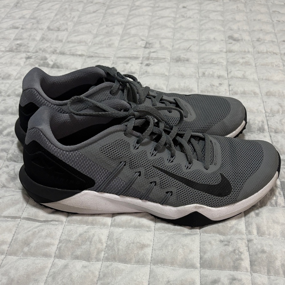 Nike Gray and Black Athletic Sneakers